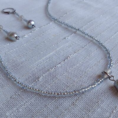 Collier Gris AZALEE