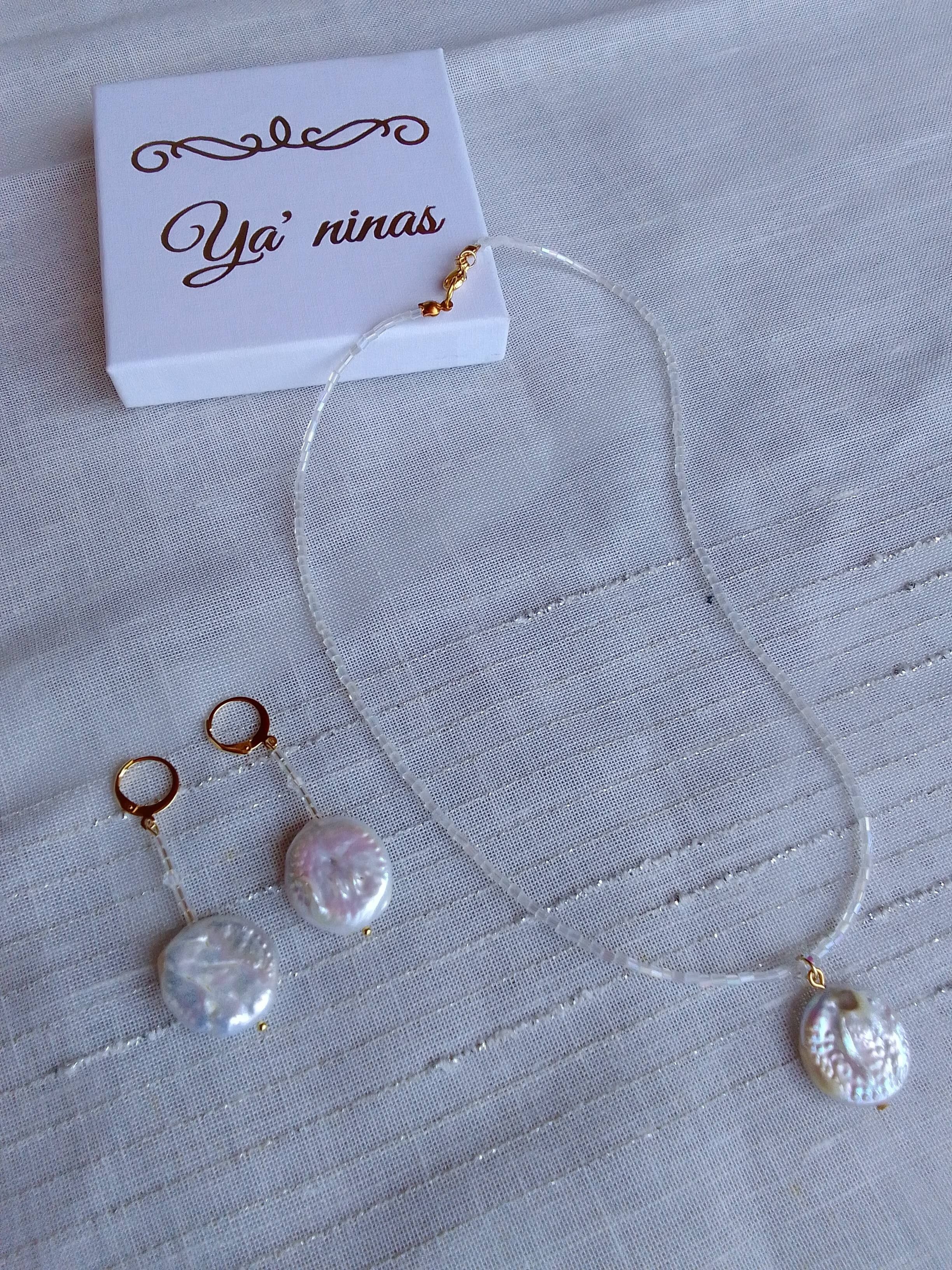 Collier Blanc AZALEE