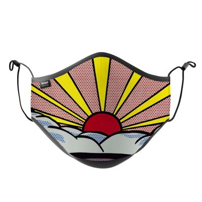 Maschera per il viso - Roy Lichtenstein, Sunrise