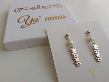 BOUCLES D'OREILLES MAMA 1