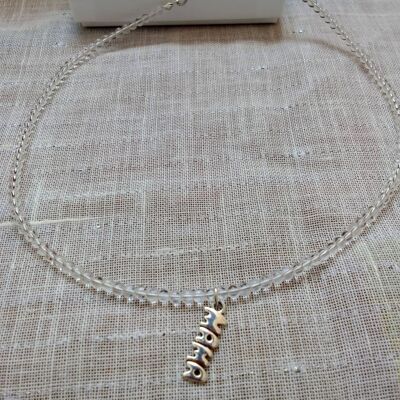 MERE CLEAR NECKLACE