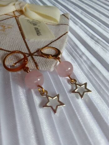 BOUCLES D'OREILLES NINA QUARTZ 3