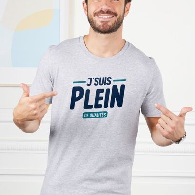 T-shirt homme Je suis plein de qualités