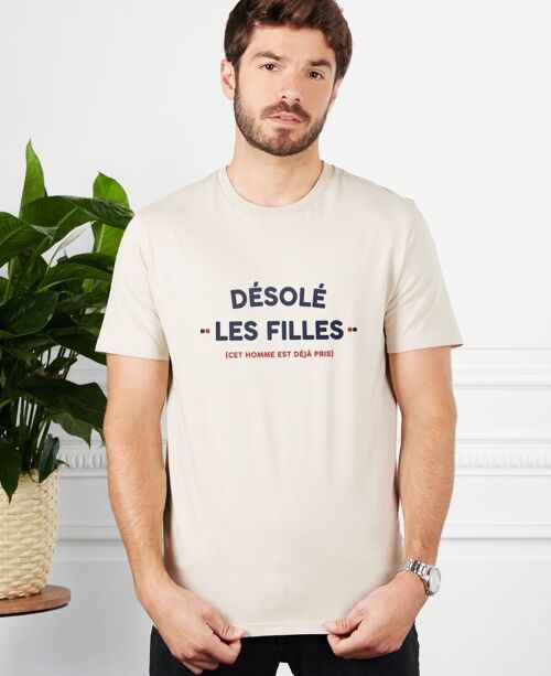 T-shirt homme Désolé les filles