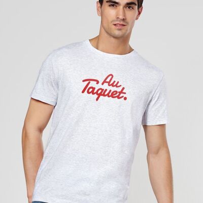 T-shirt da uomo Au taquet (effetto velluto)