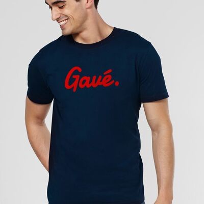 Gavé men's t-shirt (velvet effect)