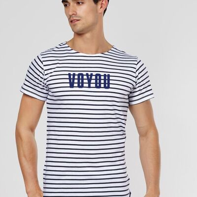 Camiseta hombre Voyou (efecto terciopelo)