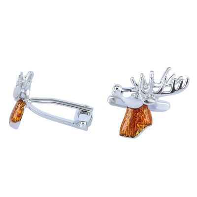 Christmas cufflinks "Reindeer"