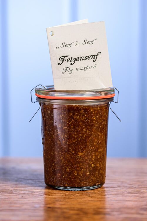 Mustard Senf de Senf m. Feigen, 150 ml Weck-Glas