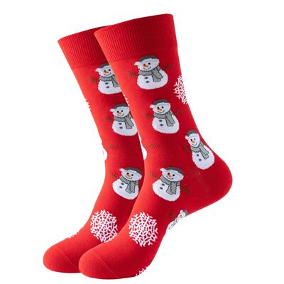 Chaussettes de Noël "Frosty le bonhomme de neige"