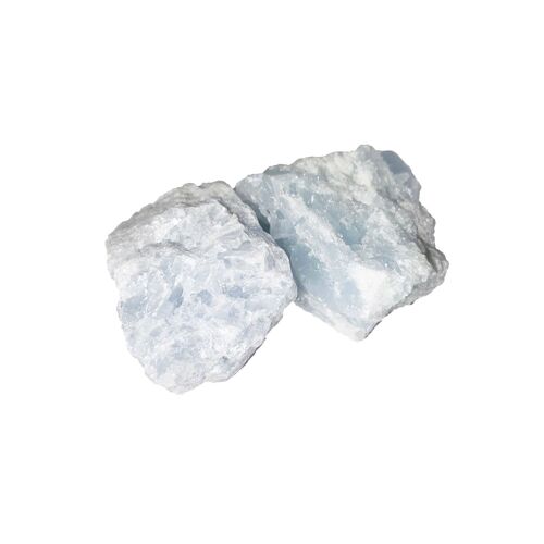Pierres brutes Calcite bleue - 250grs