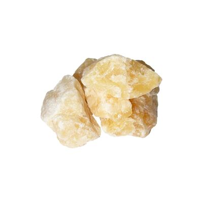 Rough stones Calcite orange - 250grs
