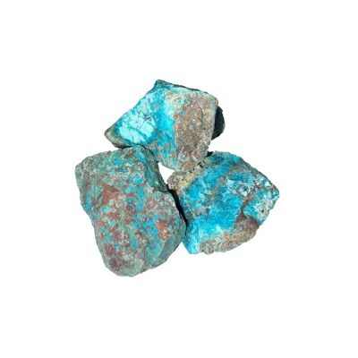 Raw Chrysocolla stones - 250grs