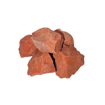 Pierres brutes Jaspe rouge - 250grs