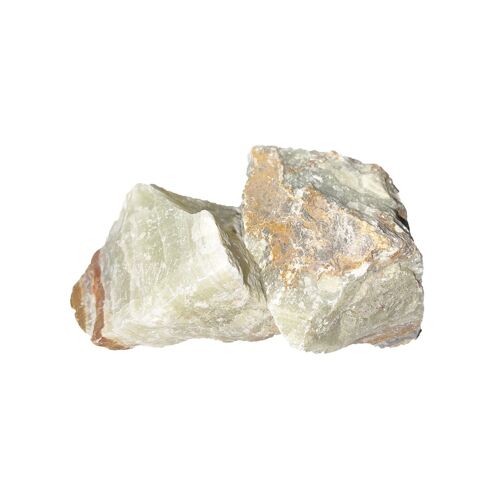 Pierres brutes Marbre Onyx - 250grs