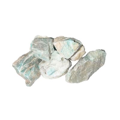 Pierres brutes Amazonite d'Inde - 500grs