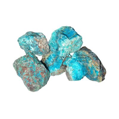 Rough stones Chrysocolla - 500grs