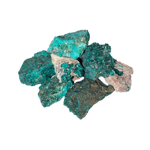 Pierres brutes Dioptase - 500grs