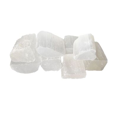 Selenite raw stones - 500grs