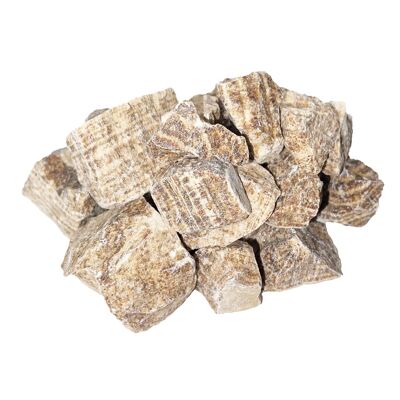 Brown Aragonite raw stones - 1Kg