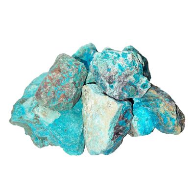 Rough stones Chrysocolla - 1Kg