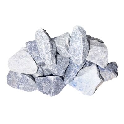 Blue Quartz Rough Stones - 1Kg