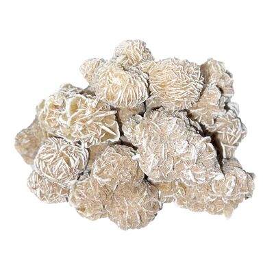 Rough stones Rose des sables white - 1Kg
