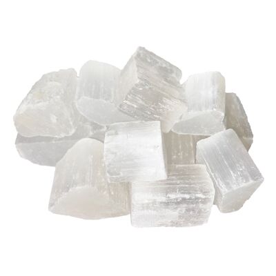 Pietre grezze Selenite - 1Kg