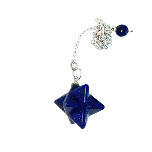 Pendule Lapis-lazuli - Merkaba