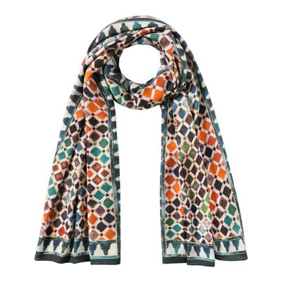 Sciarpa multicolore Comares - 100% Modal - (180x65 cm)