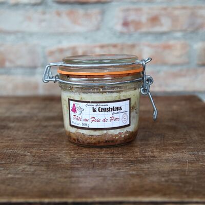 Verrine de paté de hígado de cerdo verrine de 300g