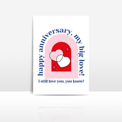 Anniversary marriage card