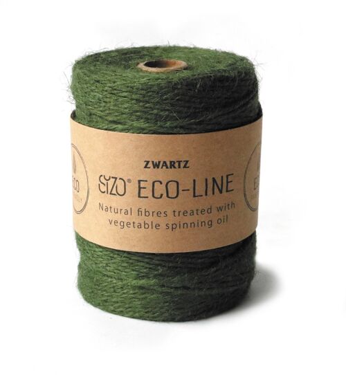 SIZO Beautiful Jute Rope 3 mm diameter circumference_Forest Green