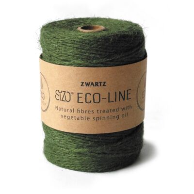 SIZO Belle Corde de Jute 3 mm de diamètre circonférence_Vert Forêt