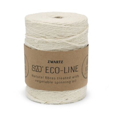 SIZO Belle corde de jute 3 mm de diamètre circonférence_Blanc