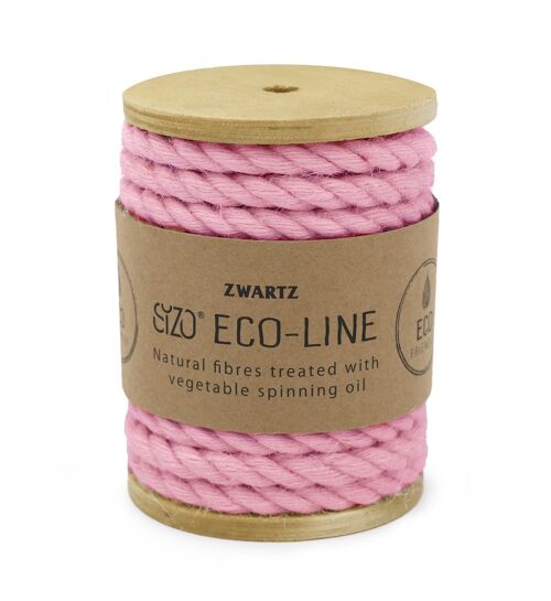 SIZO Beautiful Jute Rope 7 mm diameter circumference_Pink Rose