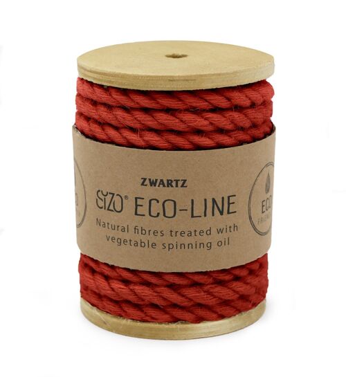 SIZO Beautiful Jute Rope 7 mm diameter circumference_Red