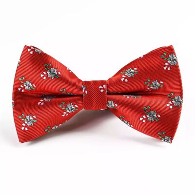 Christmas bowtie "Red with Candy Canes"