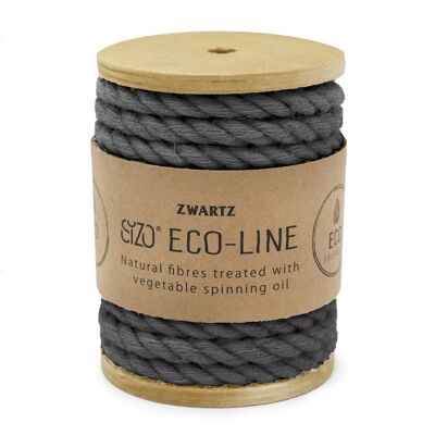 SIZO Beautiful Jute Rope 7mm diameter circumference_Anthracite