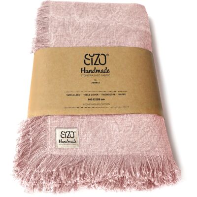 SIZO Handmade Collection Tovaglia 140x220 cm_Tovaglia Rosa