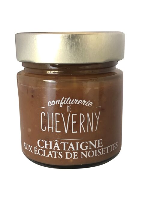 Crème de châtaigne aux éclats de noisettes