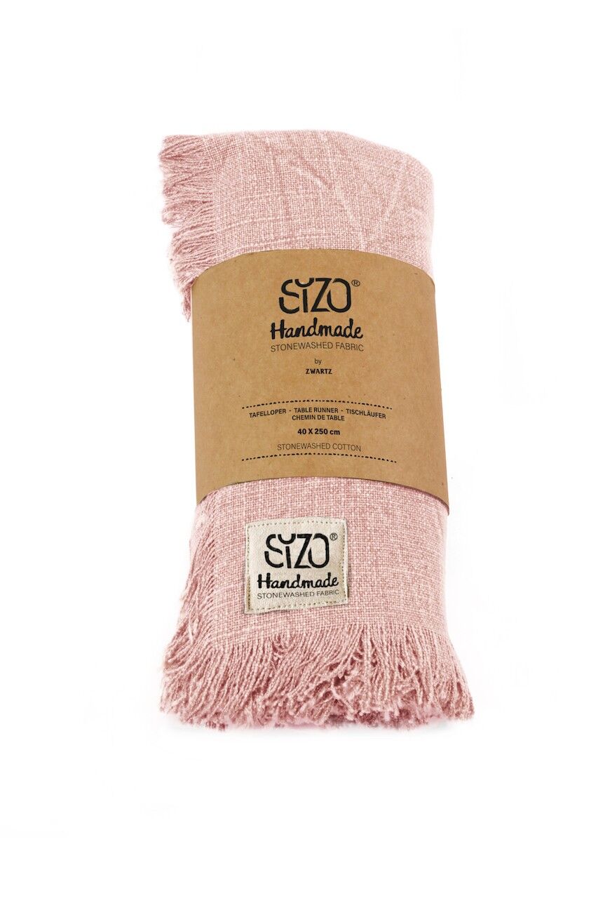 SIZO Handmade Collection Runner da tavola 40x250 cm_runner da tavola Rosa