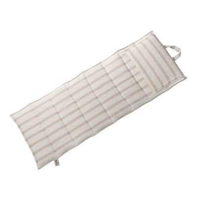 Beige Stripes Mat