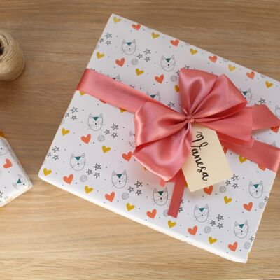 Kittens wrapping paper