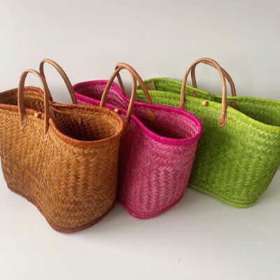 Luxury plain Aravoula baskets GM - 20 assorted pieces