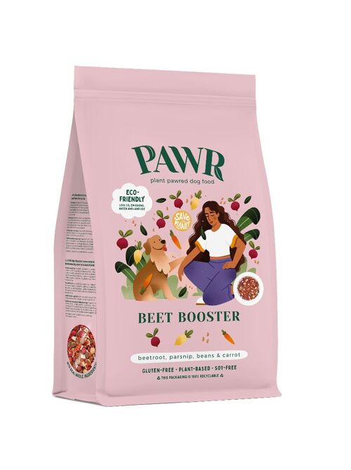 Beet Booster | Plant-based dog food | 750 grams