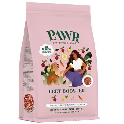 Refuerzo de remolacha | Alimento para perros a base de plantas | 750 gramos