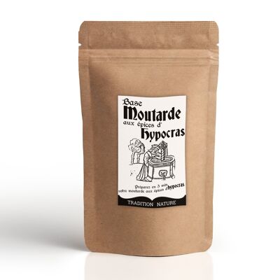 Mostaza con especias hipocras 100 g | Preparación para mostaza casera con sabores medievales