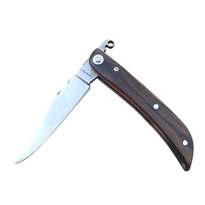 Le couteau pliant Le Montmirail Conti Clos Montmartre - Carbone - Sans initiales
