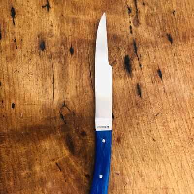 Le couteau de table Le Montmirail ile d'Yeu - Nuance bleu foncé